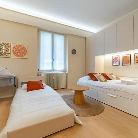 Apartament 5' From Corso Sempione Elegant *